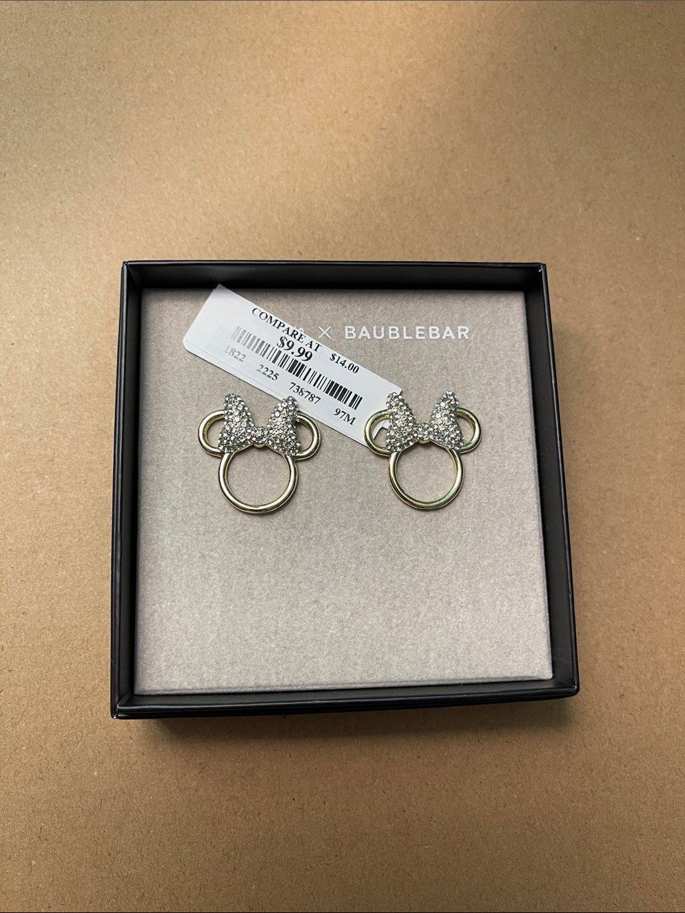 Minnie Mouse Studs